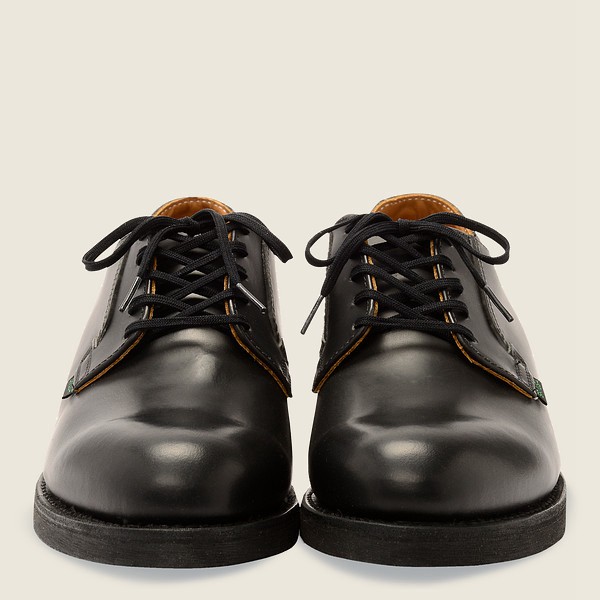 Red Wing Oxford Postman - Chaparral Leather - Black - Mens XQS042973